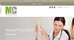 Desktop Screenshot of mccabechiropractic.com